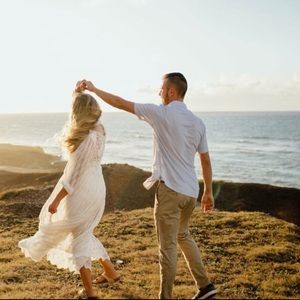 Crochet Free People dress